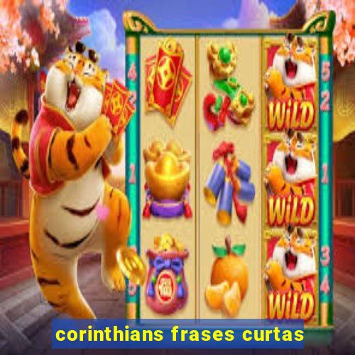 corinthians frases curtas